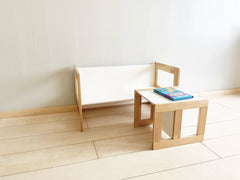 Montessori cube chair/table for kids