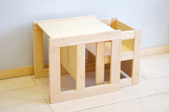 Montessori cube chair/table for kids