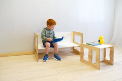 Montessori cube chair/table for kids