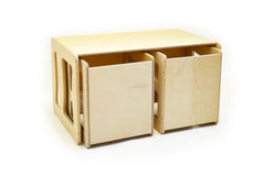 Montessori cube chair/table for kids