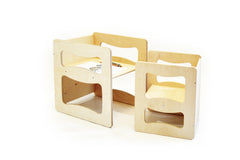 Montessori cube chair/table for kids