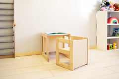 Montessori cube chair/table for kids