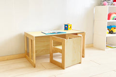 Montessori cube chair/table for kids