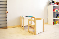 Montessori cube chair/table for kids